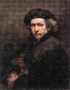 REMBRANDT Harmenszoon van Rijn Self-Portrait 88 Spain oil painting reproduction